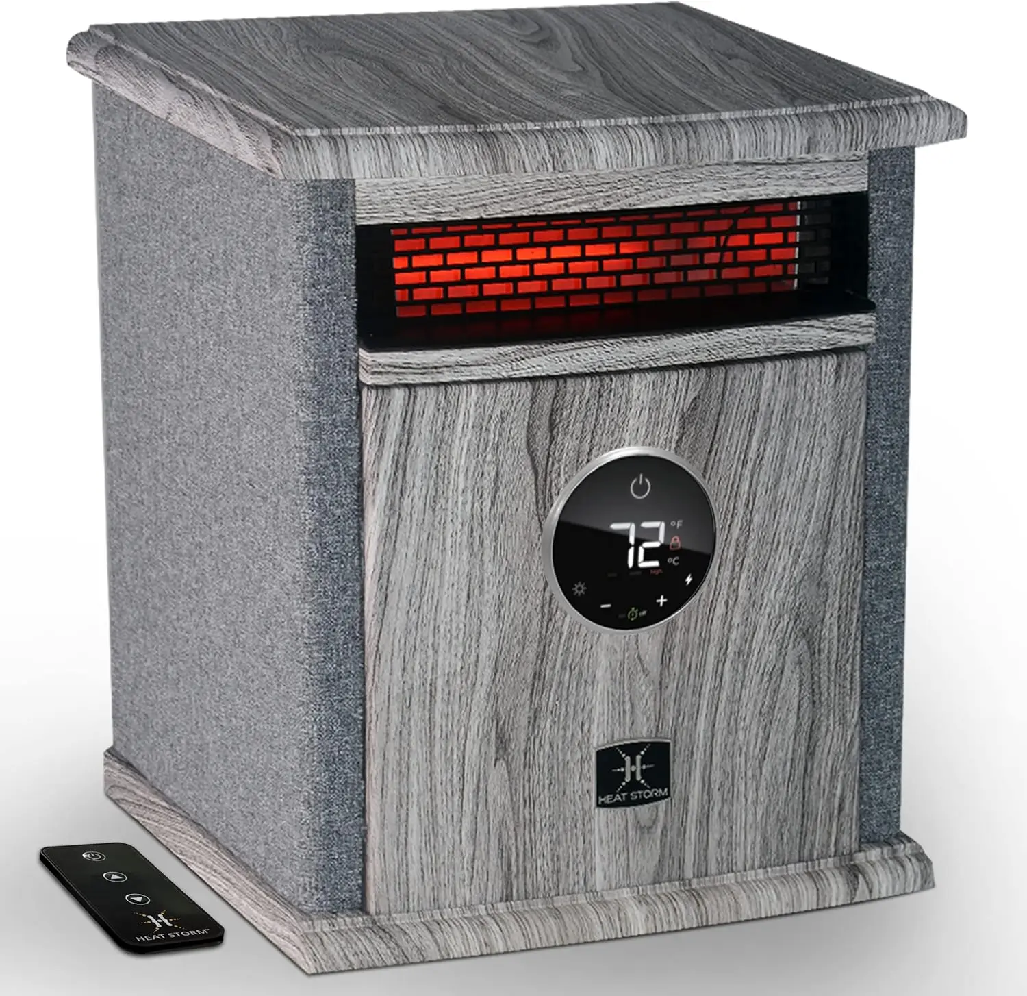 HS-1500-ILODG Cabinet Heater, 15" H x 13.5" W x 11" D, Gray