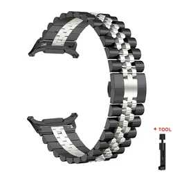 Brazalete de Acero Inoxidable Premium - Elegante Pulsera de Metal para Relojes Galaxy