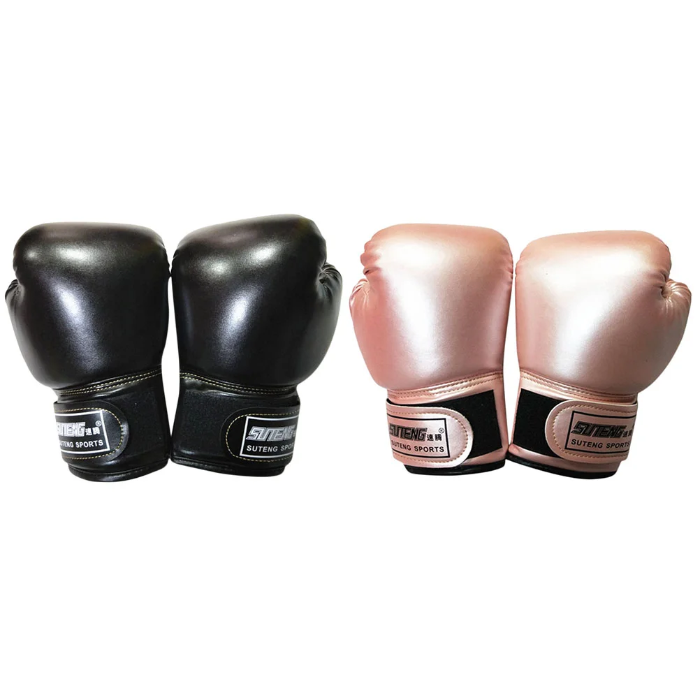 Training Boxing Gloves 16 Oz Children Gifts Youth Guantes De Para Ni&ntilde;os PU Kids Punching Bag