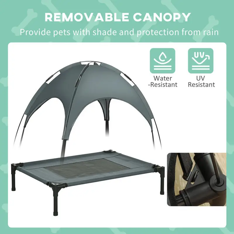 Elevated Canopy Dog Cot 6
