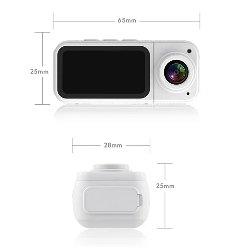 Thumb Camera 2.7K HD 1080P Thumbcam 180° Rotate WIFI Mini Camcorder Sport DV Cycling Recorder Magnetic Attraction Action Camera 6