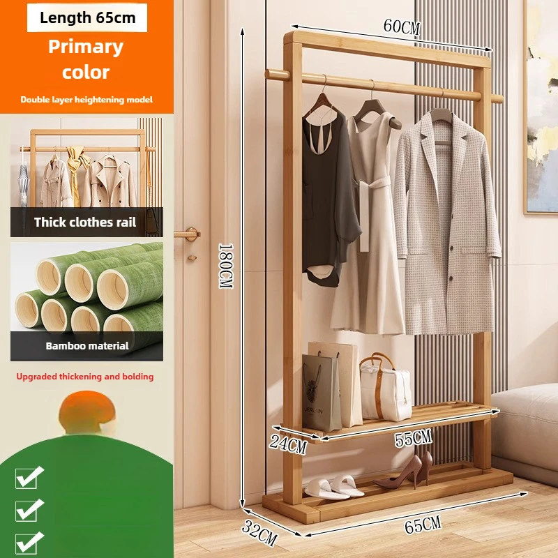 תליה מתקפלת לחדר שינה תליה פשוטה מעמד למעילים נשלף