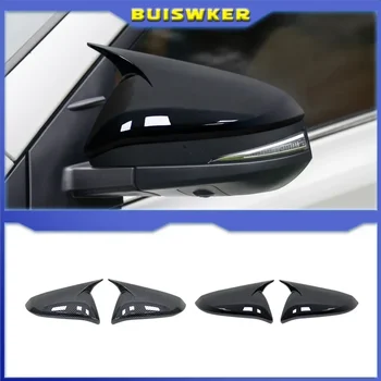 Pellicola nera per copri specchietti auto Toyota RAV4 2014 2015 2016 2017 2018 2019