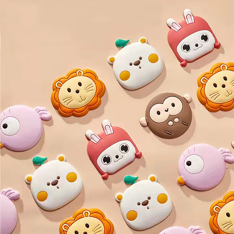 

3pcs Shockproof for Rear Door Durable Cute Cartoon Anti-collision Mute Pad Soft Rubber Wall Furniture Protection Shock Mat