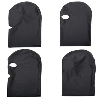 BDSM Fetish Mask Hood Sexy Toys Open Mouth Eye Bondage Party Mask Cosplay Slave Punish Headgear Mask Adult Game for Couples Men 2