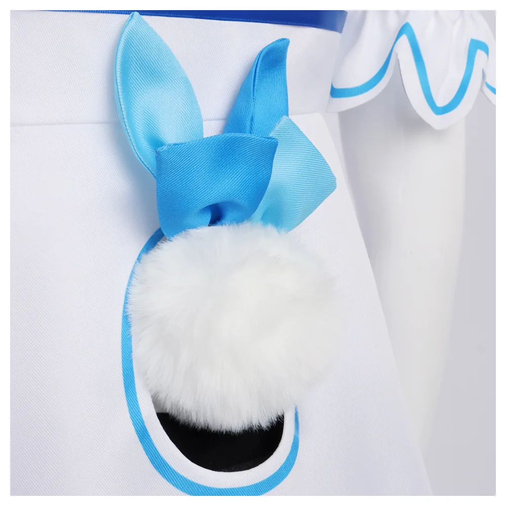 VTuber: Hololive Usada Pekora | Bunny Girl Cosplay Costume 36 Hololive Pekora Bunny Girl Cosplay Costume for Women (Unofficial)