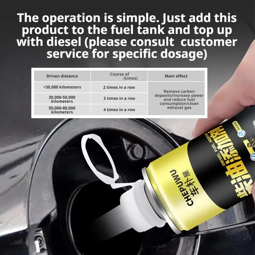 Diesel Carbon Removal Additive Power Enhancement Engine Diesel Oil Additives Car Fuel Cleaning Agent Special Accessories