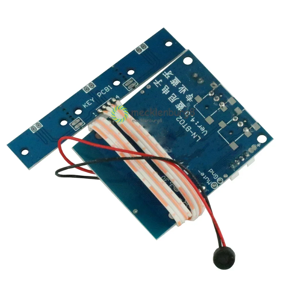 1PCS LN-BT02 Stereo Smart 4.0 Bluetooth Audio Receiver Module Wireless Stereo Sound Board 7V-30V For Car Phone