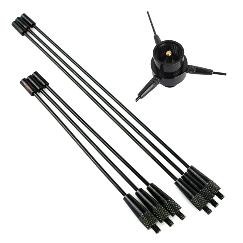 Dropship Re-02 Mobile Antenna Ground Two Way Radio Accessories UHF-F Mobile Radio Transceiver 10-1300mhz Communication Antenna dual band antenna 144 430mhz car radio antenna vhf uhf vehicle two way radio antenna high gain mobile radio antenna