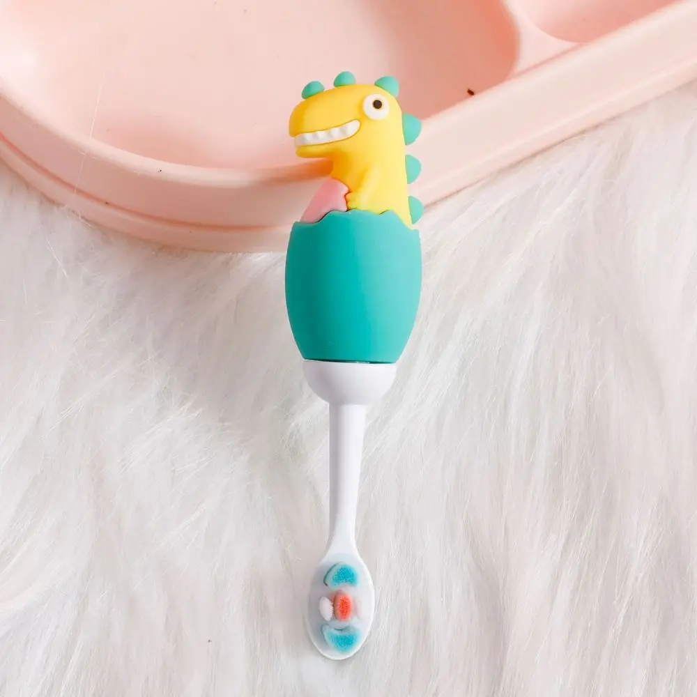 

Food Grade Anti Slide Handle Soft Bristles Kids Toothbrush Children's Toothbrush Silicone Toothbrush Cleaning Toothbrush