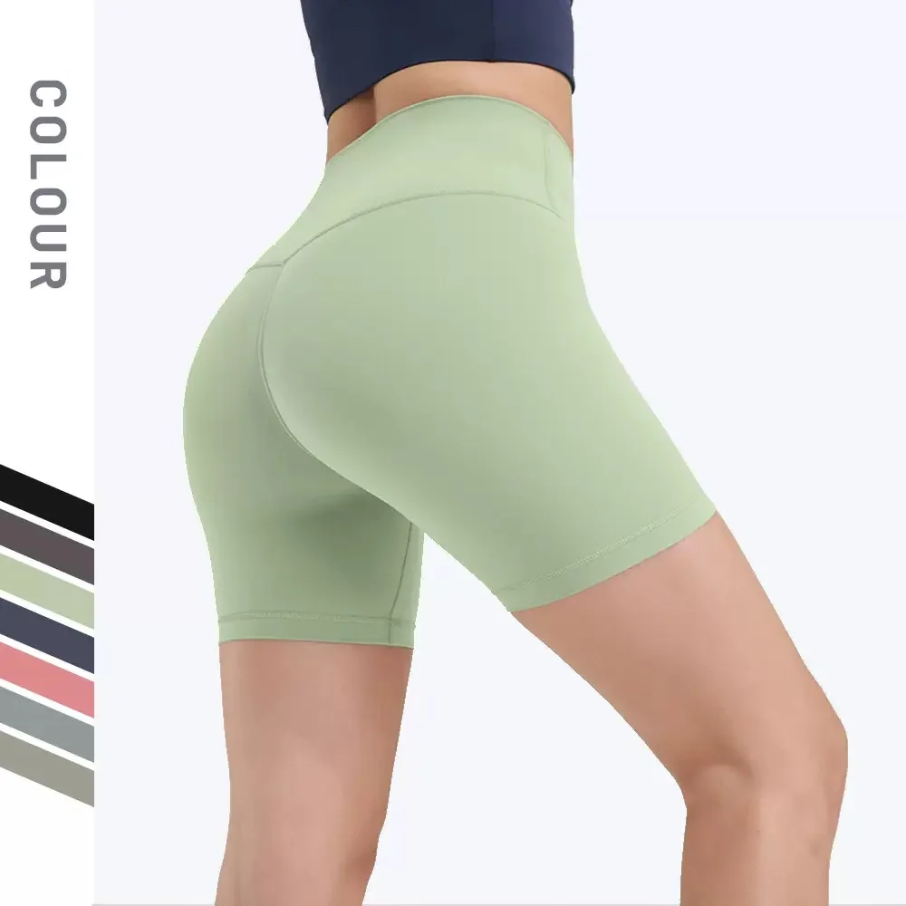 Impact Shorts Gym Fitness Sports Biker Workout Scrunch Yoga Butt Seamless Leggings Booty Hight Stretch Running Shorts