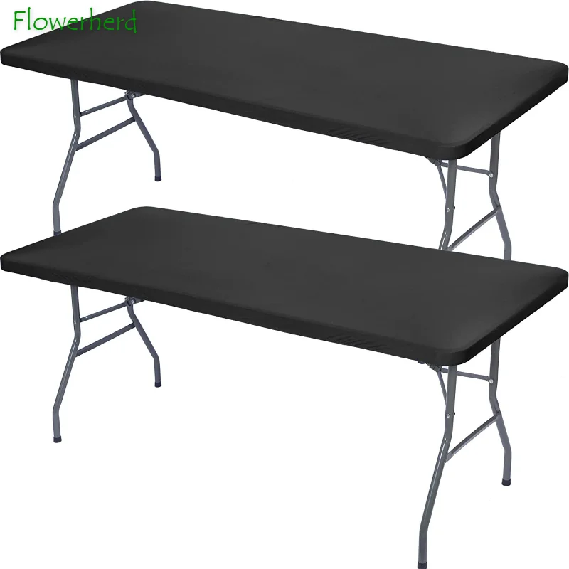 Spandex Polyester Table Cloth Elastic Closefitting Picnic Tablecloth