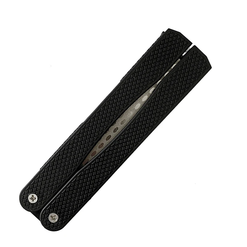 Household New Double Sided Foldable Pocket Sharpener Diamond Knife Sharpening Stone Kitchen Tool Accessory