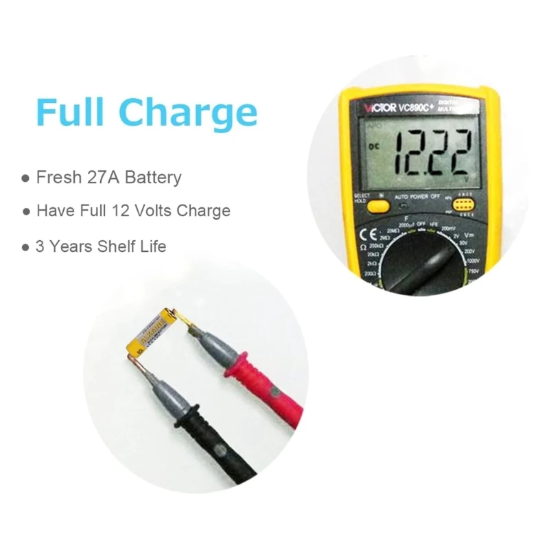 27A 12V Alkaline Batteries Versatile Power Solution for Remote Control Toy Wireless Doorbells Theft Prevention alkaline battery