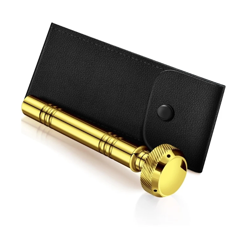 Christian Pocket Holy Water Sprinkler Leather Carrying Case Religious Pocket