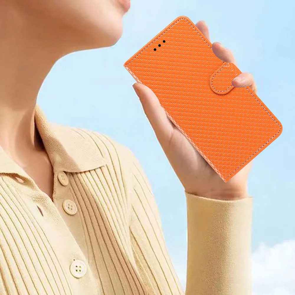 Leather Flip Wallet Case - Luxury Phone Back Cover