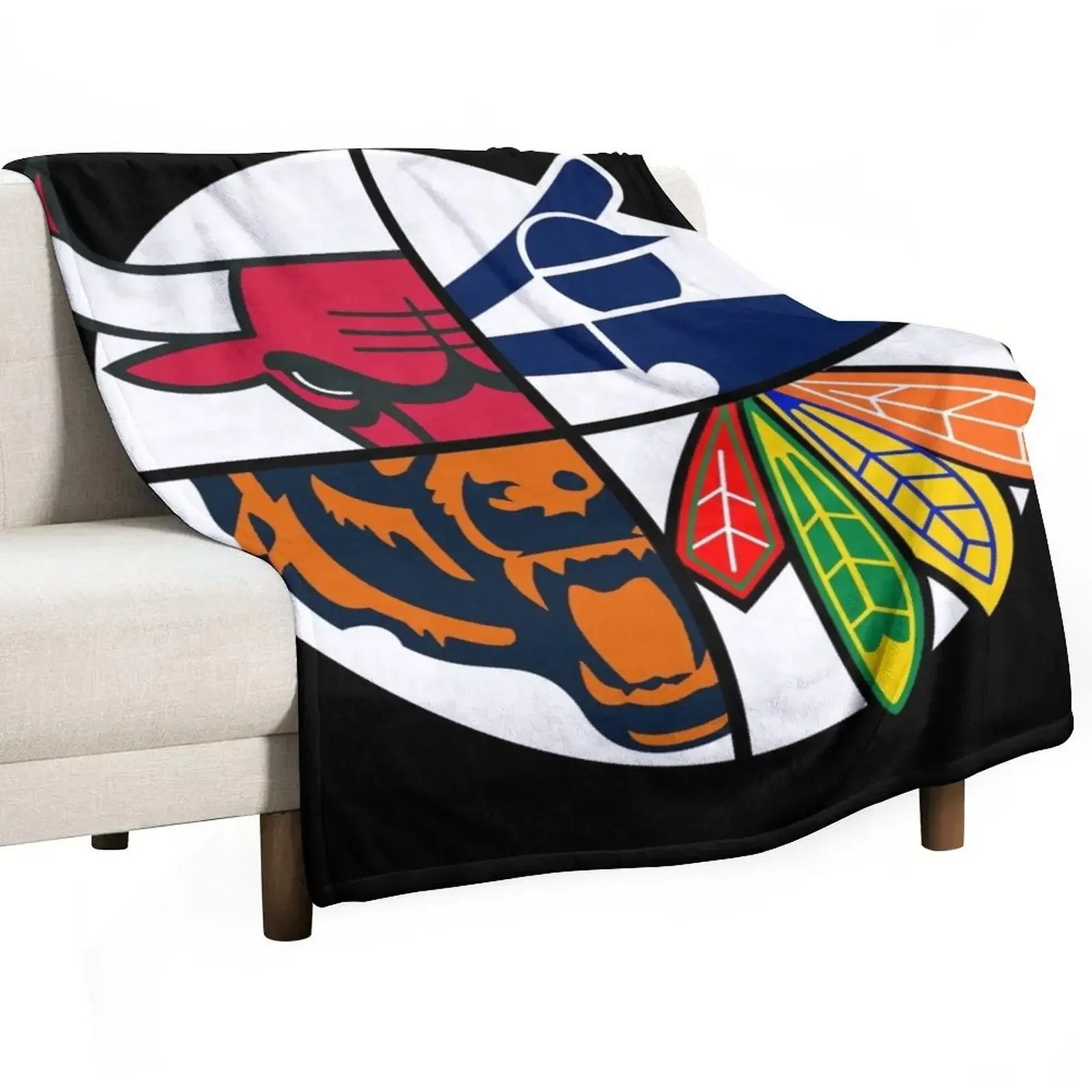 

Спортивное одеяло Чикаго саутсайд, одеяла для кровати, дивана, тонкие одеяла