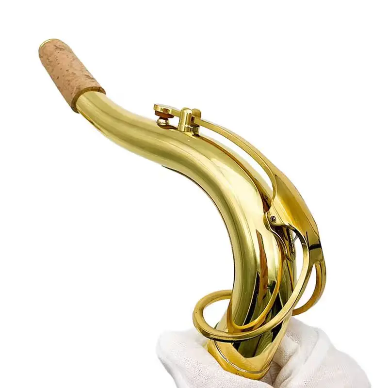 Drop E flat alto Drop B flat tenor saxophone bent neck mouthpiece pipe mouthpiece pipe copper neck instrument