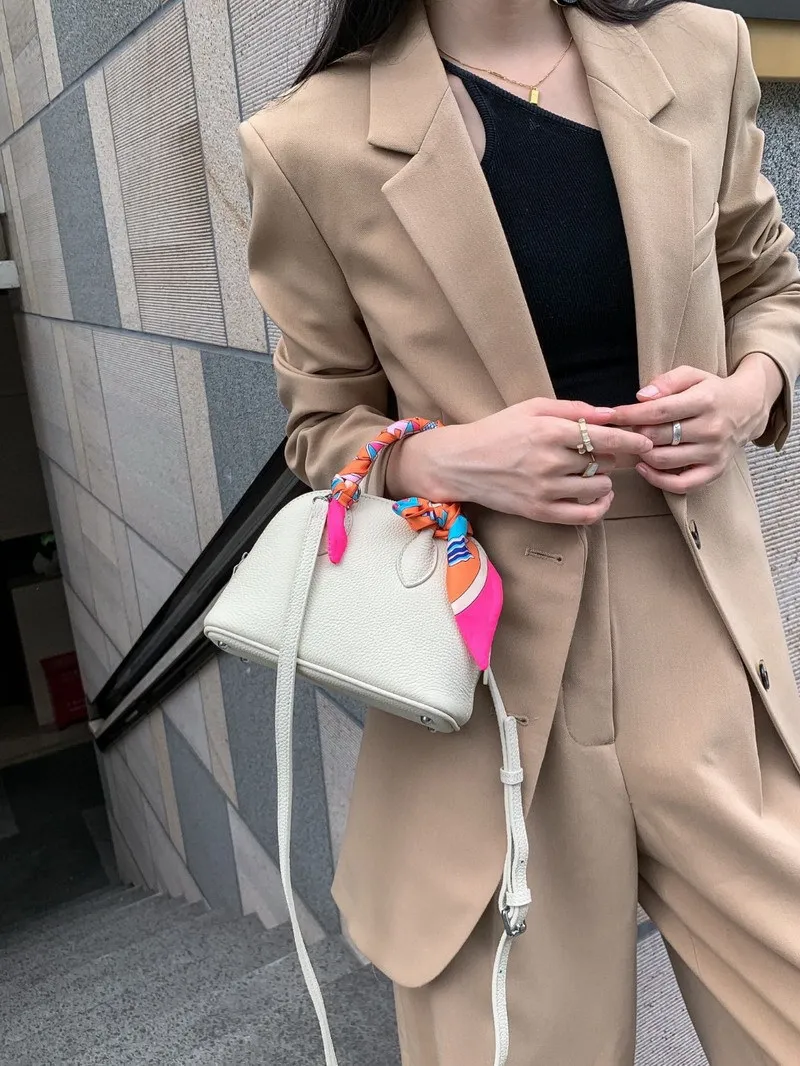 Klassische Damen Handtasche Aus Leder Als Umhängetasche Klein_voghion.com