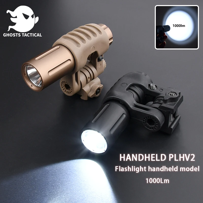 

PLHv2 Modlit Flashlight Micro Handheld Scout Light High Power 1000Lm Outdoor Camping Hunting Weapon Portable Torch White LED