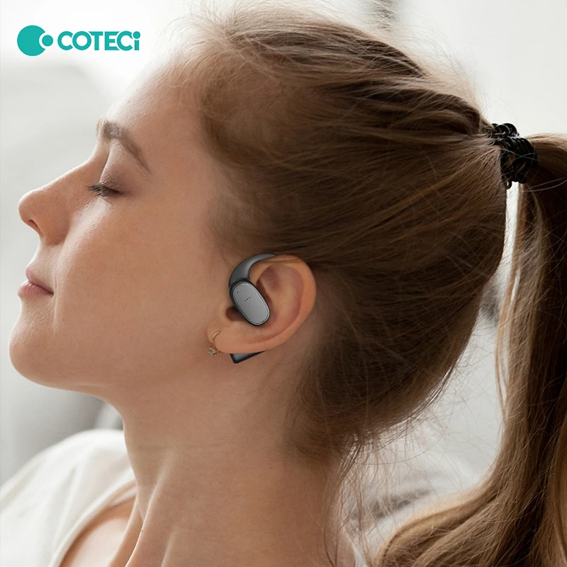COTECi AI 번역 이어버드 실시간 200개 언어 번역기 이어버드 여행용 번역 장치