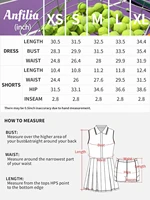 Anfilia Women Tennis Dress Polo Half Zipper Pleated with Built in Bra Separate Shorts One-Piece Slim Fit with Pockets Golf Dress - Image 6