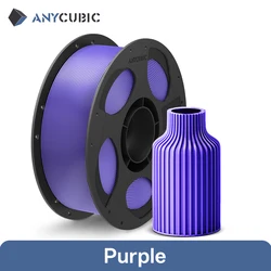 Multicolor PLA Filament 1.75mm, 1kg Roll - Premium 3D Printing Material (Purple)