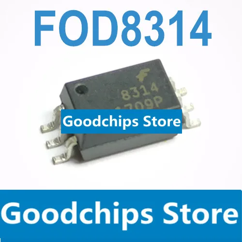 FOD8314TR2 SMD оптрон F8314 изоляционный соединитель привода IGBT оригинальный импортный