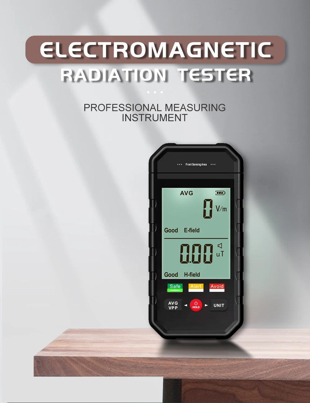 Description Picture 2 of itemET925 Portable Electromagnetic Radiation Tester EMF Meter Household Appliances Mobile Electromagnetic Radiation Detectors