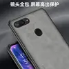 For Xiaomi Mi 8 Lite Mi8Lite Case Shockproof PU Leather Skin Hard Back Cover Matte Case Silicone Bumper for Xiaomi 8 Lite 8Lite 5