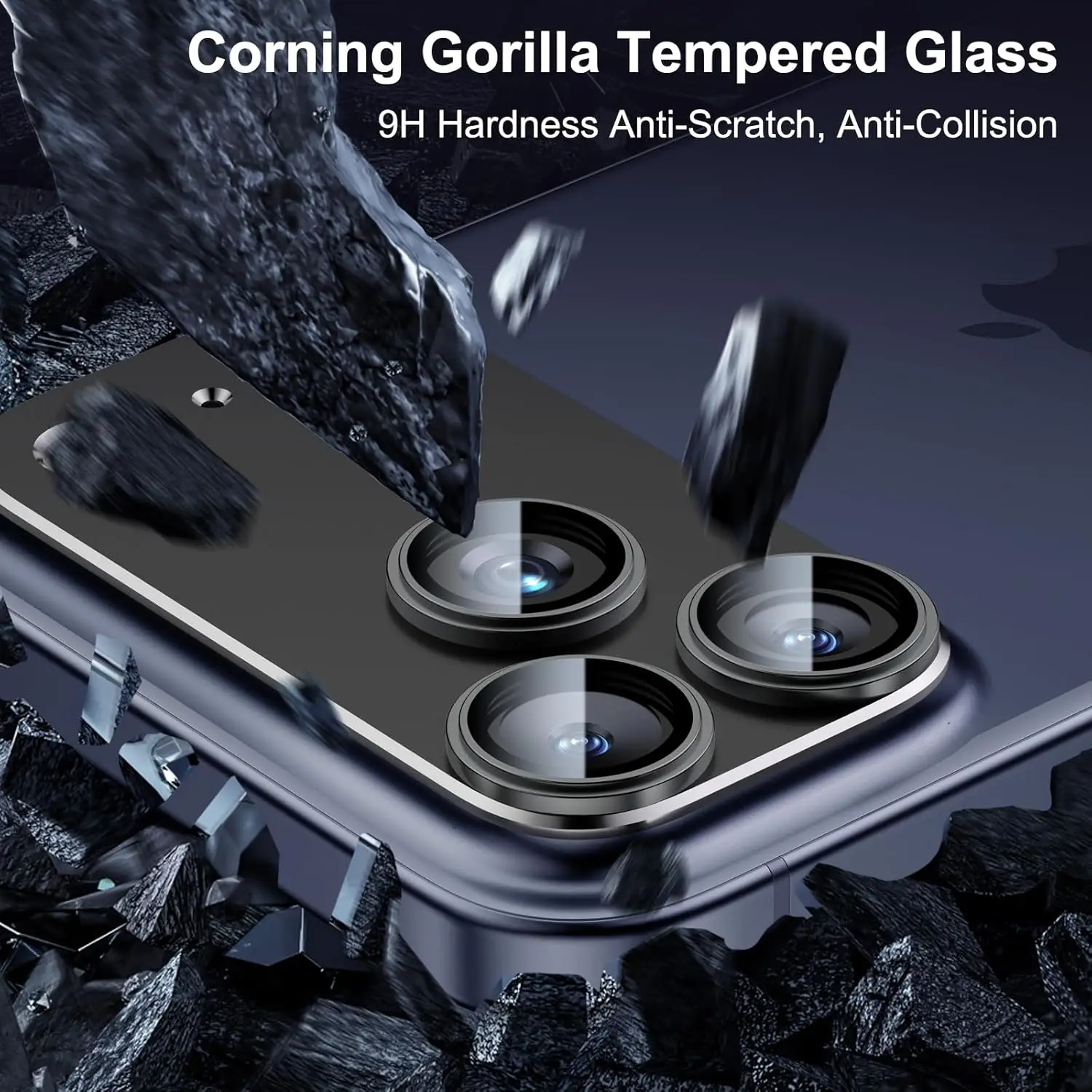 Metal Glass Camera Lens Protector Yij Cover For iPhone 17 Pro Max 17 Air 17 Plusi 17Pro Protection Ziai Phone Accessories Black 3
