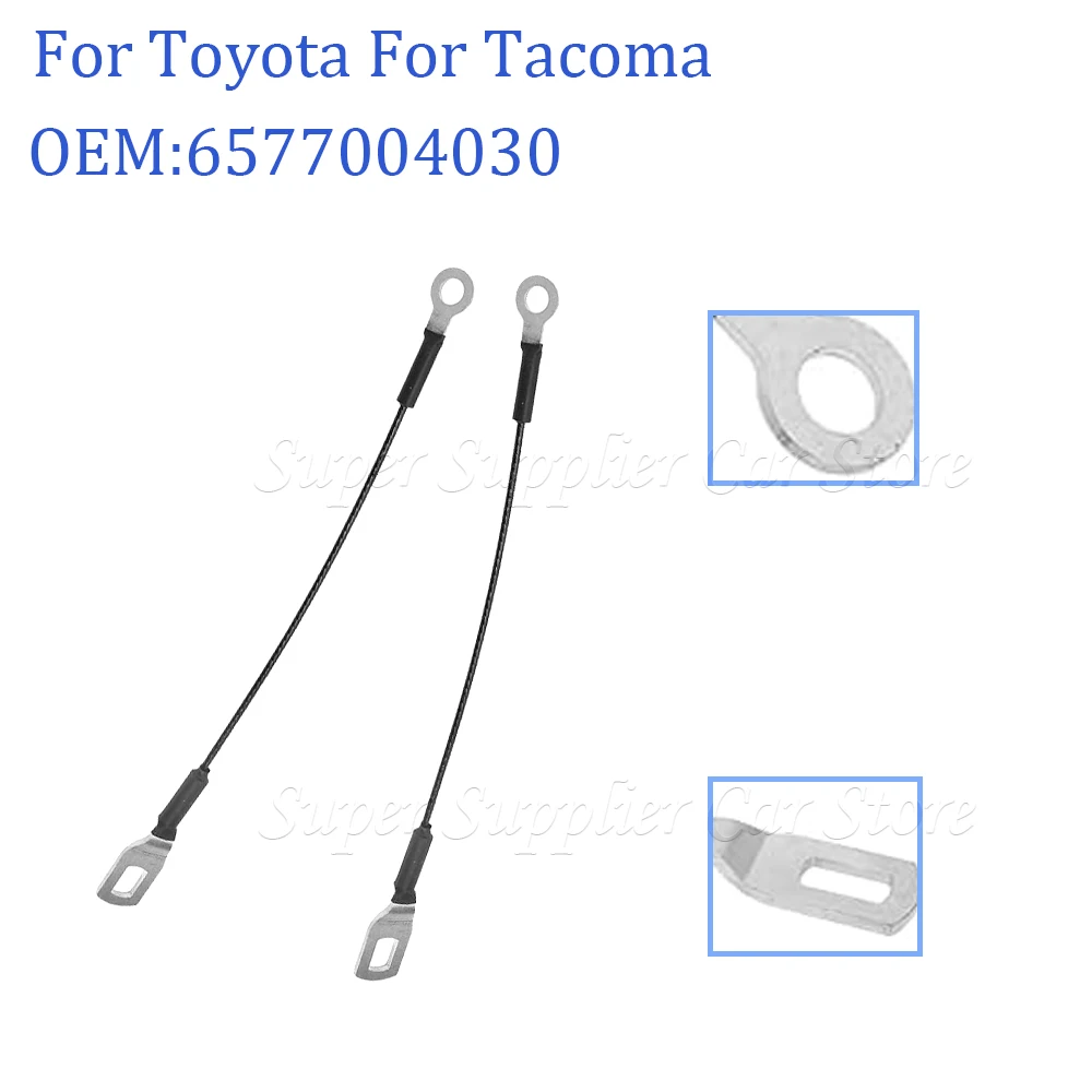 For Toyota Tailgate Cable Assembly 1 Pair Set of 2 LH & RH