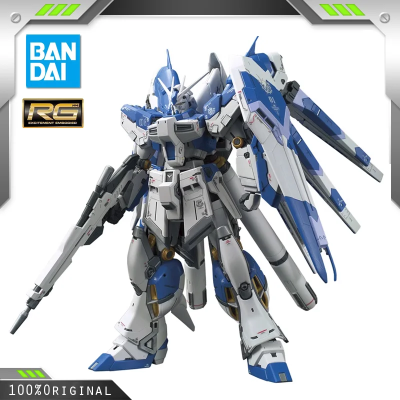 

BANDAI Anime RG 1/144 RX-93-v2 Hi-V-Gundam, новый мобильный отчет, сборка крыла Gundam, пластиковая модель, набор, экшн-игрушки, фигурки, подарок