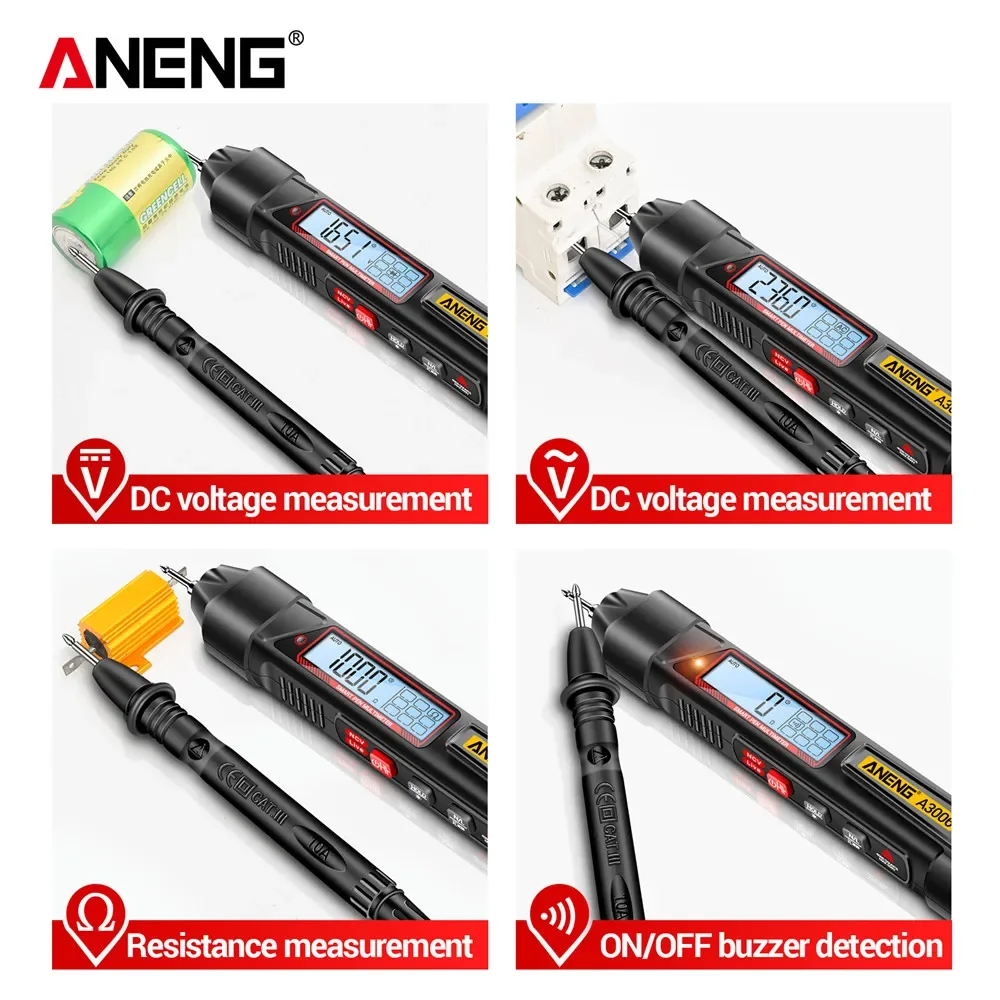 ANENG A3006 Digital Multimeter AC/DC Voltage Tester