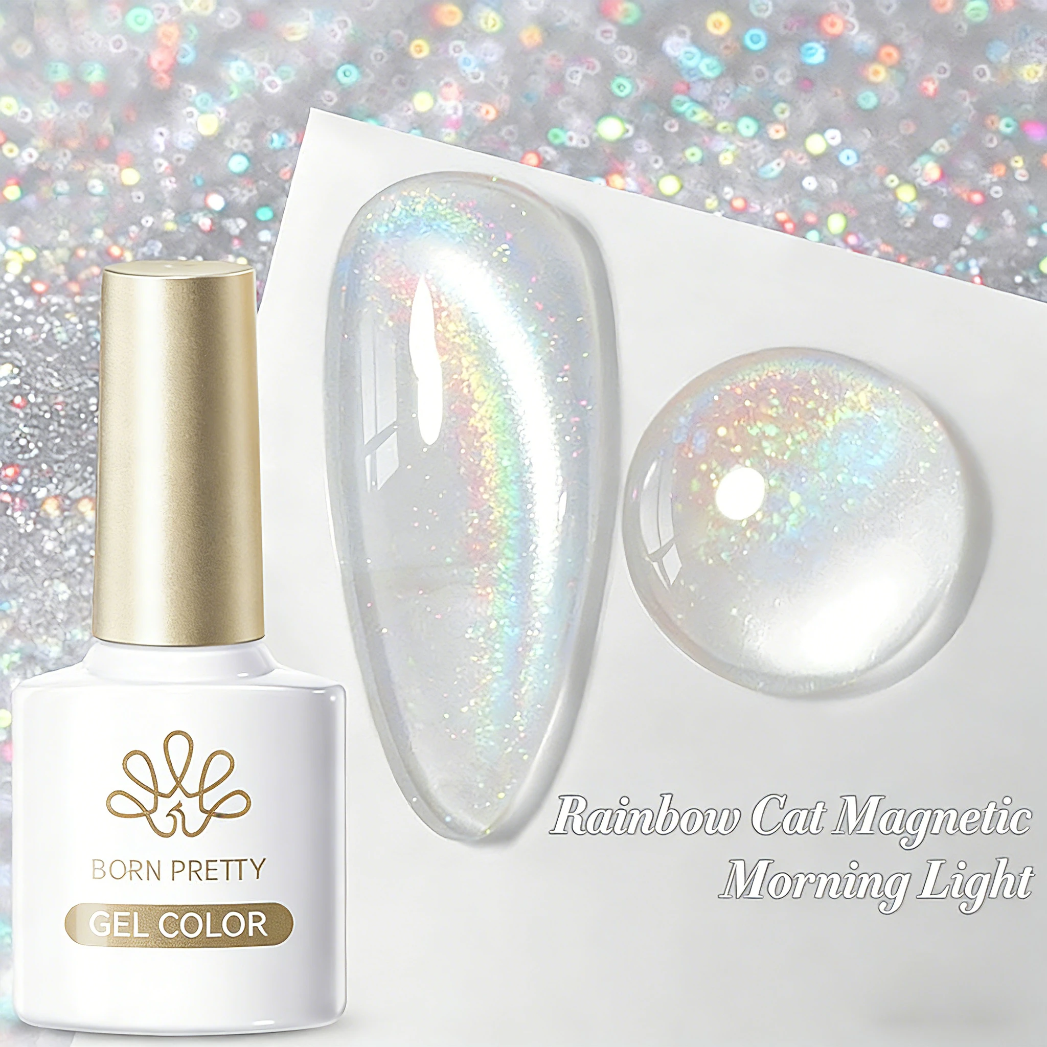 BORN PRETTY 10ml Ultra Shine Magnetic Gel Nail Polish