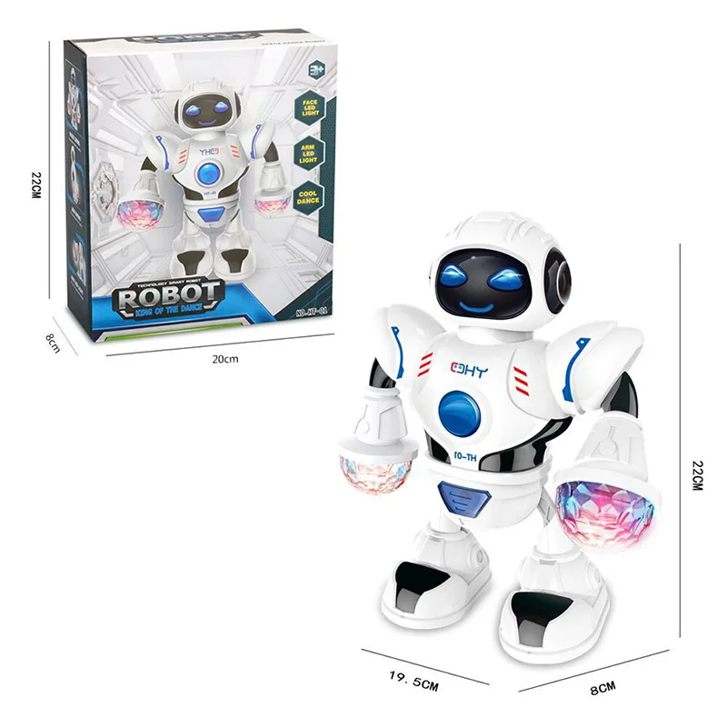 Dancing Robot Toy Rotating Light Music Electronic Sing Toys Robot Birthday Gift for Kids Children Intelligent Early robot dance toys robot toy remote control robot toy