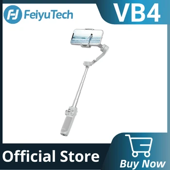 FeiyuTech VB4 스마트폰 설치 얼굴 추적 짐벌 전화 3 eixos 폴로 확장 확장 셀카 통합 배터리 초점 휴대용 및 도구 iPhone15 pro max/Huawei mate60 pro/Xiaomi 14