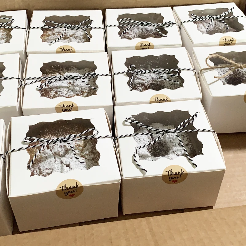 FINALLY! Kraft Window Boxes That Make Your Bakery Sales EXPLODE | Wedding & Party E... - SKU KPBB1745 - UGI Packaging