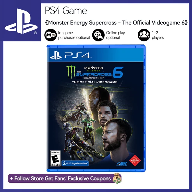 Monster Energy Supercross The Official Video game PS4
