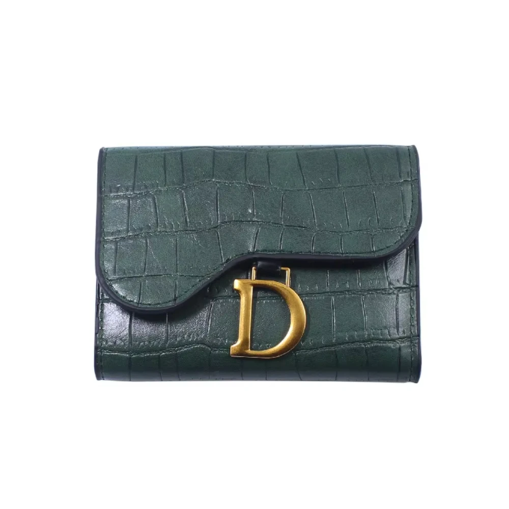 Women Short Wallet Small Fashion Luxury Brand Leather Purse Ladies Card Bag For Women Clutch Female Purse Money Clip Wallet 5