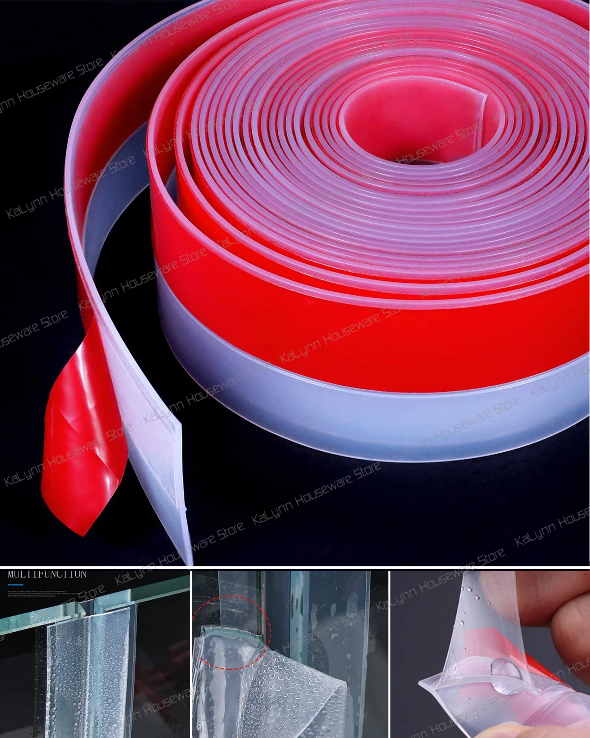 Weatherproof Self-Adhesive Door and Window Seal Strip