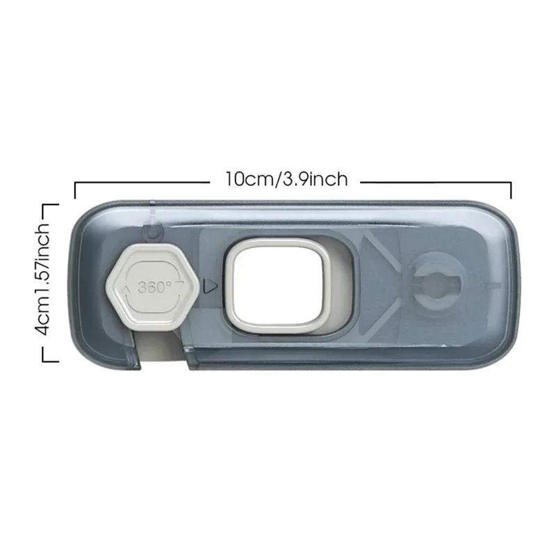 Refrigerator Lock 1/2/3Pc Home Refrigerator Lock Fridge Freezer Door Catch Lock Toddler Kids Child Cabinet Safety For Baby Safety Child