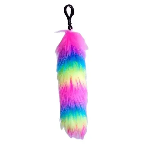 

Free shipping rainbow tail gay pride charm