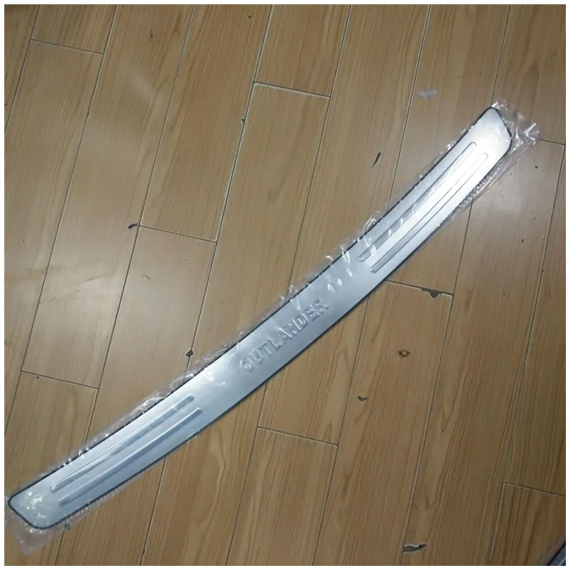 stainless steel Rear Bumper Protector Sill Trunk Rear guard Tread Plate