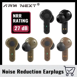 ARM NEXT Tactical Communication Pickup Noise Reduction headphones earplugs Beta Electronic Earmuff NRR27dB NEW ITEM