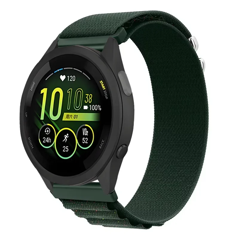 Nylon Loop Strap - Comfortable Wristband, 22mm/20mm