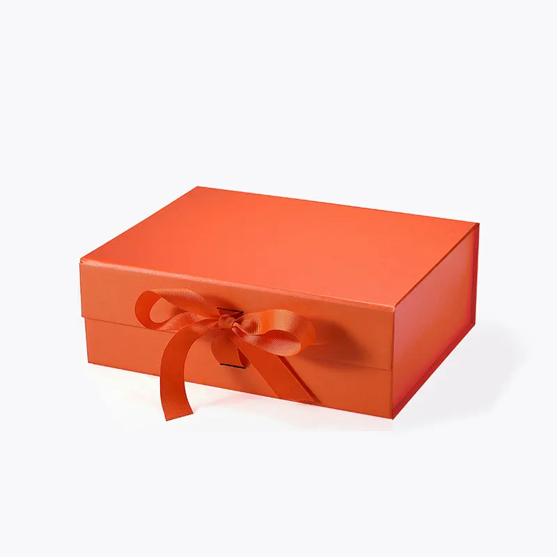 Elegant Black and White Magnetic Closure Luxury Gift Boxes, Deep A4 Size