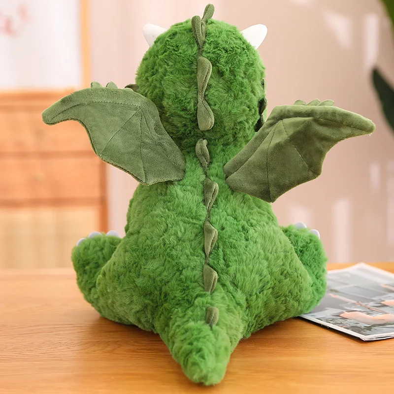 Soft Plush Dinosaur Egg Pillow Toy Stuffed Cartoon Dragon Doll