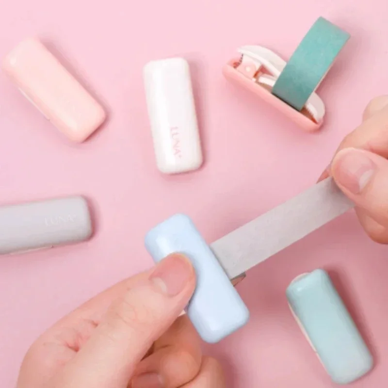 

Washi Tape Cutter Mini Portable Candy Color Plastic Tape Cutter for Tape Organzier Arts DIY Crafts Scrapbooking Tools 2024 New