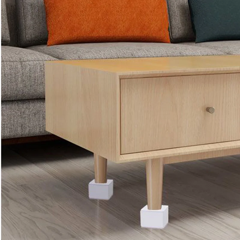 

4 Pcs/Lot Chair Leg Non-slip Heightened Pad Moisture-proof Furniture Leg Protect Cover Mute Anti-scratch Table Foot Pad